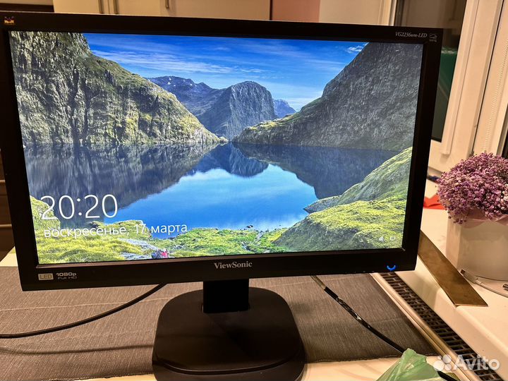 Монитор viewsonic 21.5 дюймов