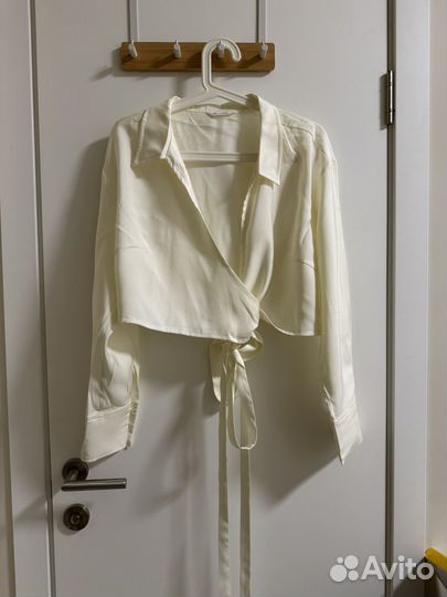 Блузка с запахом женская sela 50 р