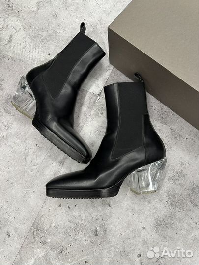 Каблуки Rick Owens Heeled Sliver Boots оригинал