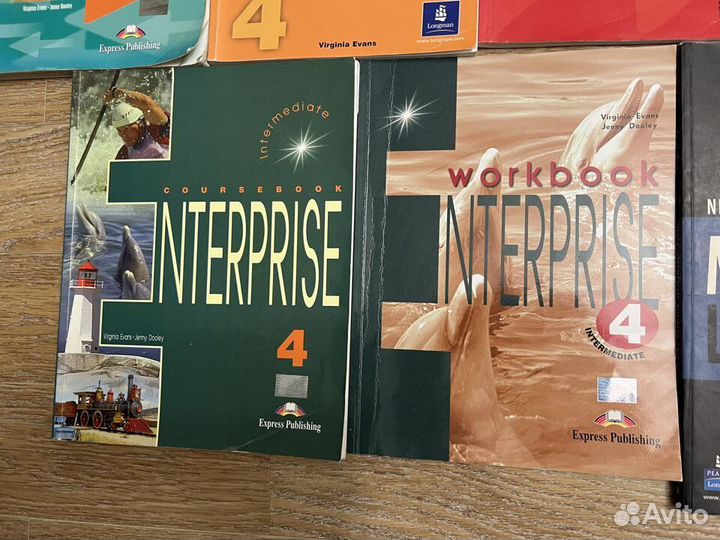 Учебники и тетради по английскому языку