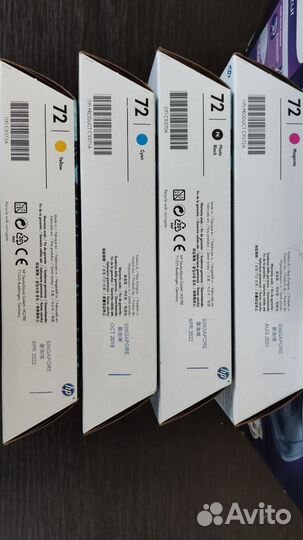 Картриджи HP 72