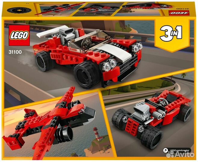 Lego Creator 31100 Спортивный автомобиль