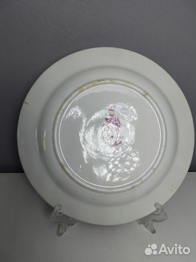 Тарелка кузнецовский фарфор