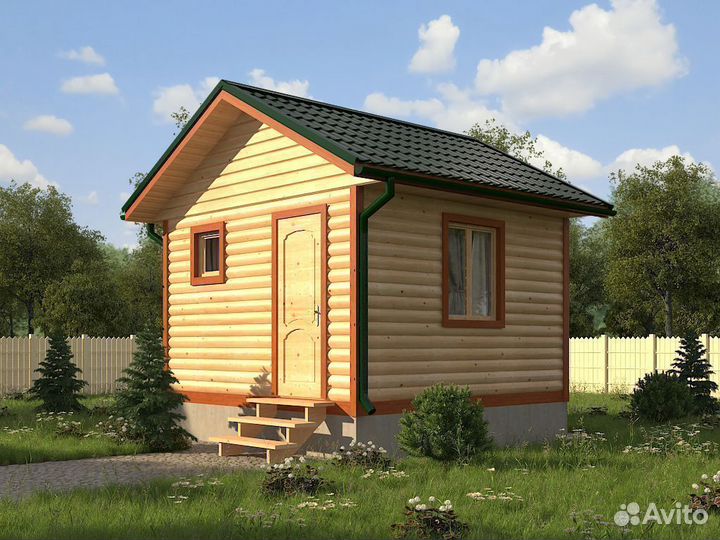 Заволжск-Строим большие и маленькие мобильные бани