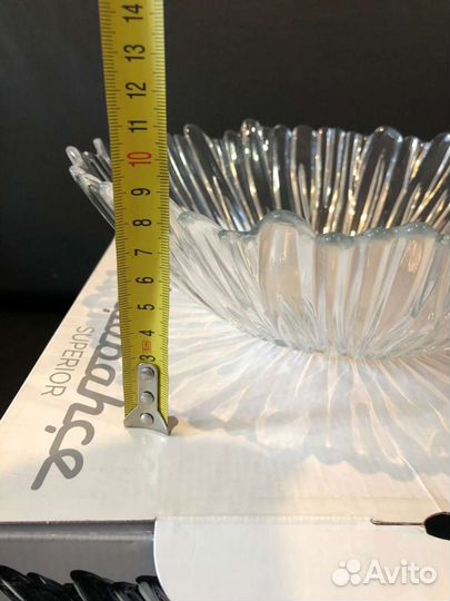 Новый салатник/ваза pasabahce aurora 30 см