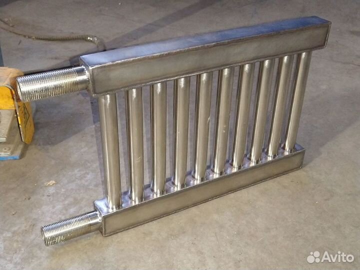 Теплообменник в топку из нержавейки 2мм