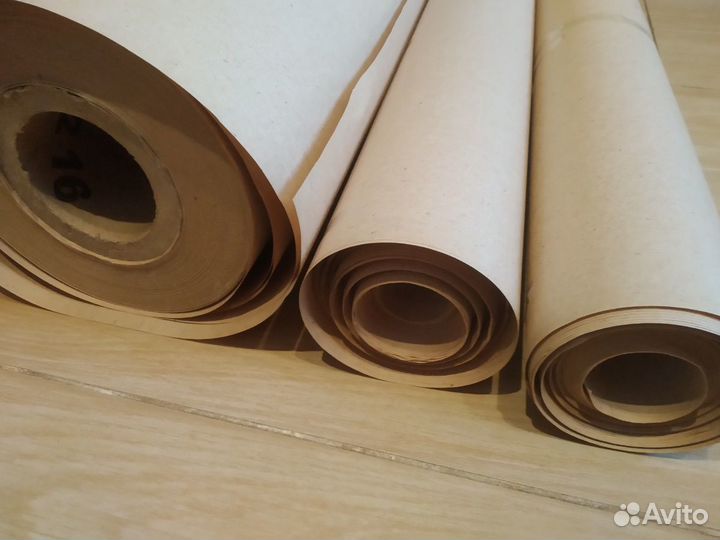Крафт бумага, упаковочная, цена за 1 м, ш. - 800мм