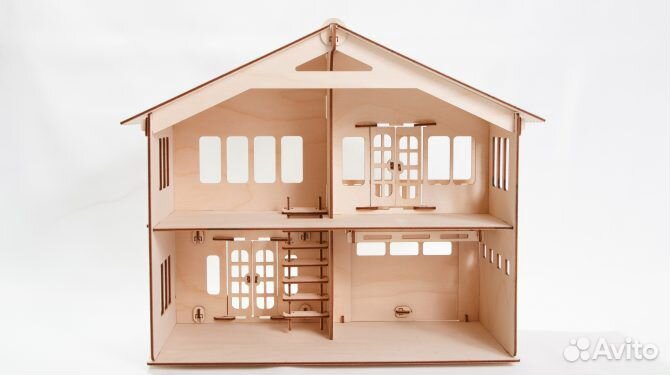 Конструктор Кукольный Дом с гаражом