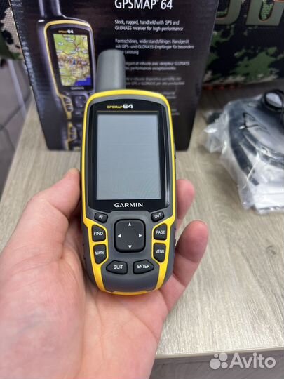 Новый Навигатор Garmin gpsmap 64