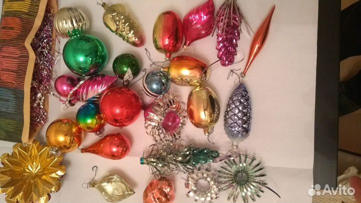 Елочные игрушки СССР