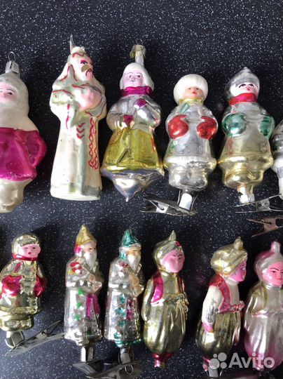 Елочные игрушки СССР