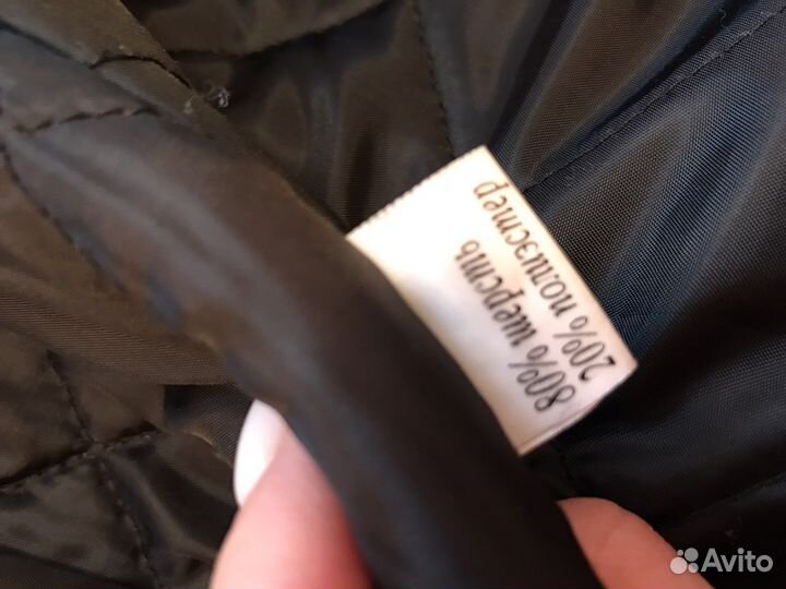 Зимнее пальто с мехом