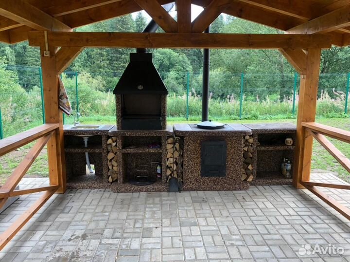 Модульные печи барбекю, гриль, мангал