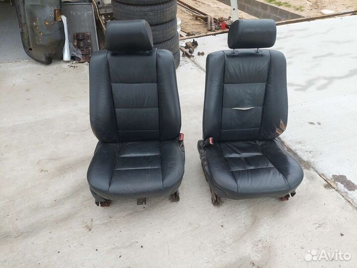 Салон бмв е34 черная кожа