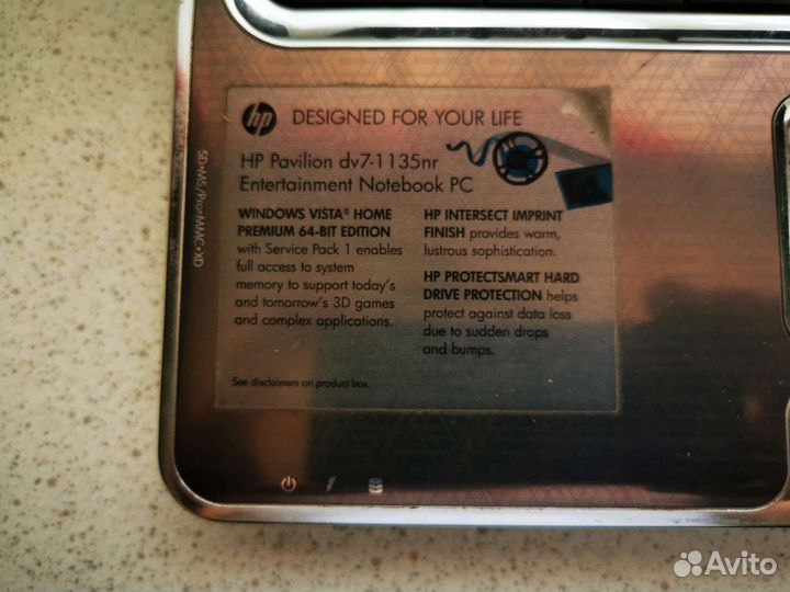 Hp pavilion dv7