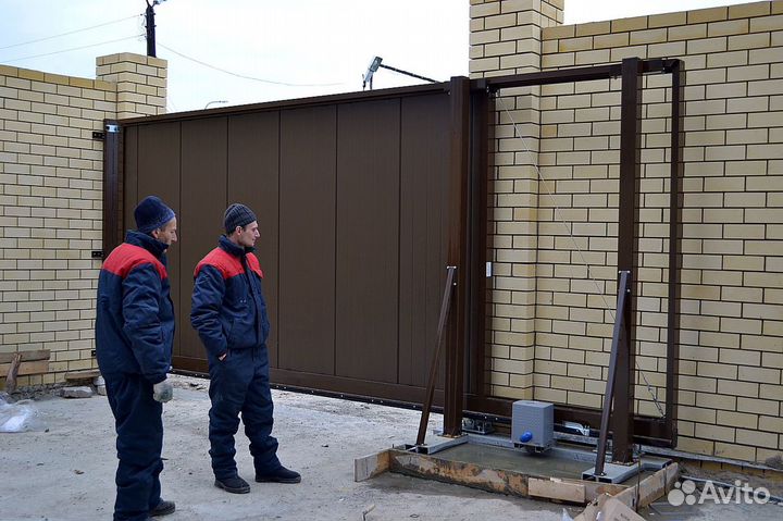 Ремонт секционных ворот/автоматических/рольставней