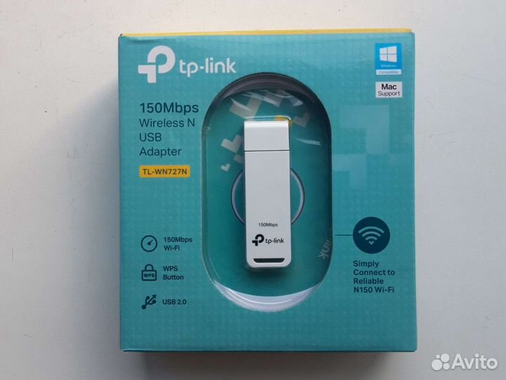Беспроводной сетевой адаптер tp-link 150Mbps Wirel