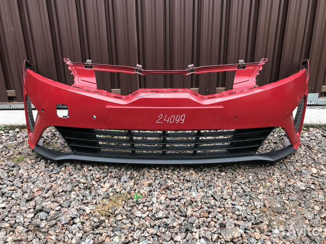 Бампер передний Kia Rio 4 Рестайлинг