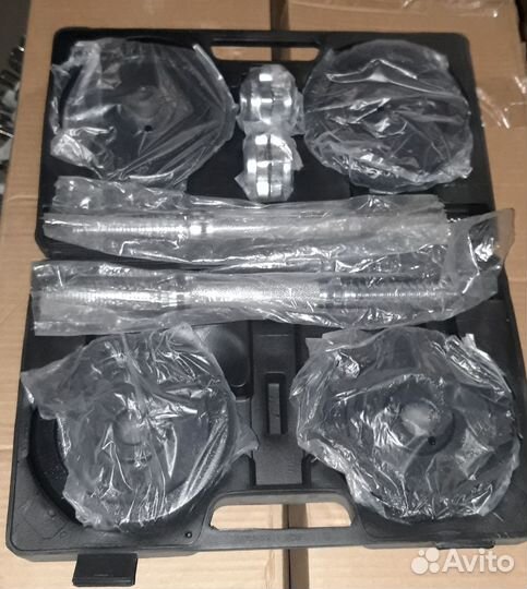 Гантели разборные в кейсе 20кг