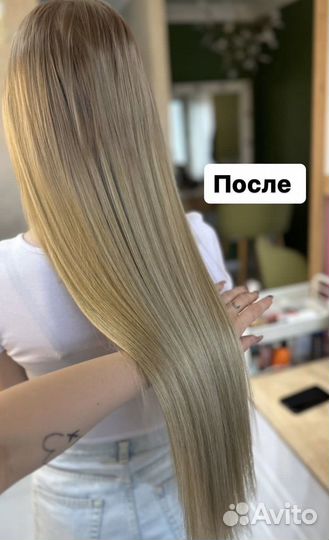 Наращивание волос модель