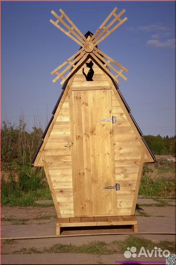 Дачный туалет с установкой BAG341