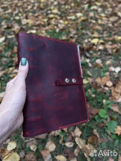 Блокнот ручной работы натуральная кожа