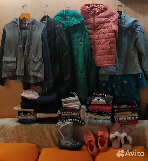 Вещи пакетом на девочку