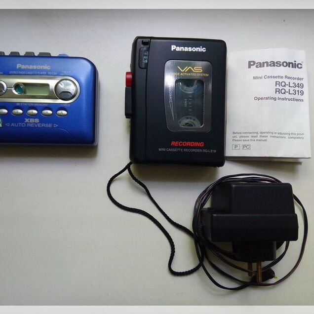 Два кассетных плеера Panasonic в ремонт