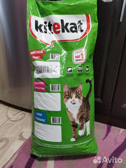 Сухой корм для кошек kite kat 15кг