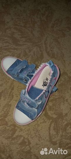 Кеды для девочки