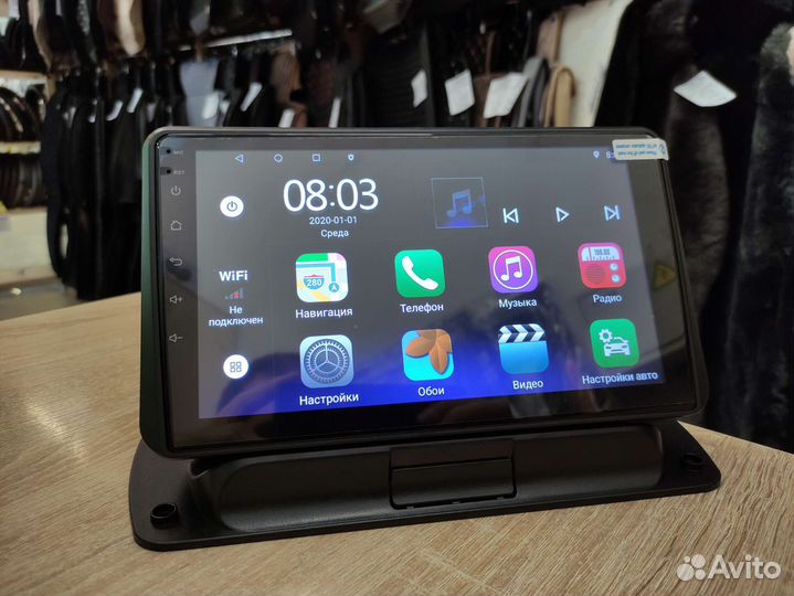 Магнитола на панель автомобиля 9 дюйм Android 13
