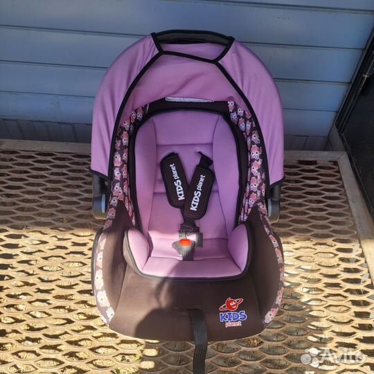 Люлька переноска автомобильная для новорожденных