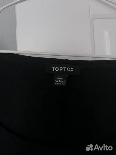 Платье трикотажное черное Top Top M