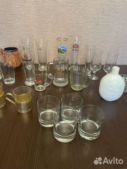 Стаканы и кружки пивные. Коллекционные