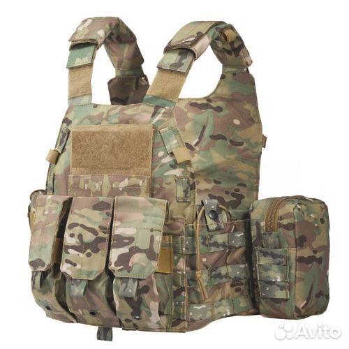 Жилет разгрузочный мультикам multicam