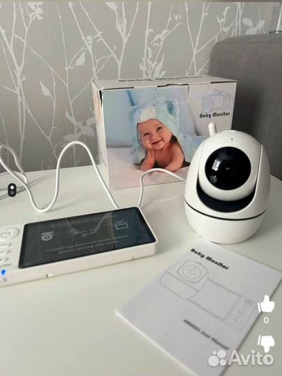 Видеоняня с монитором новая