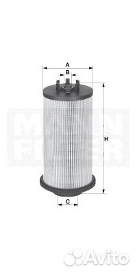 Фильтр топливный mann-filter pu 1059 x (pu1059x)