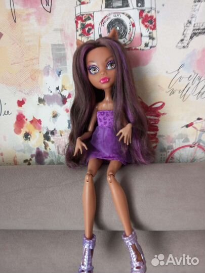 Кукла монстр хай клодин вульф