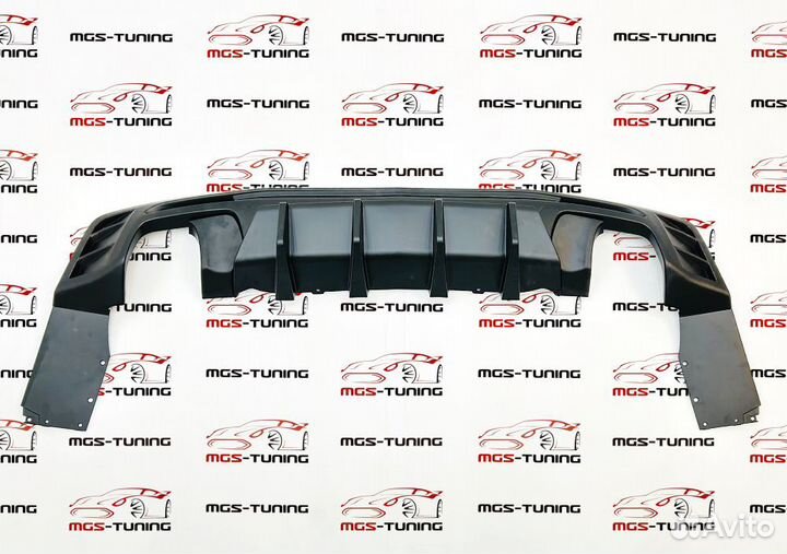 Диффузор Camaro 16-18 гг. Competition выхлоп 1x1