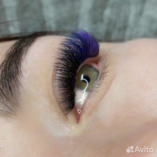 Наращивание ресниц и красивые бровки:)