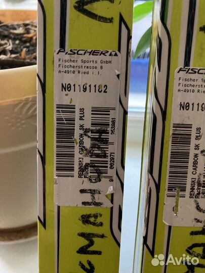 Лыжи беговые fisher carbonlite