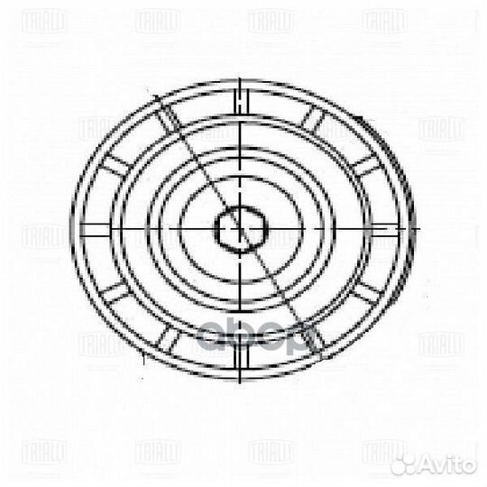 Ролик привод. ремня для а/м Renault Megane (96