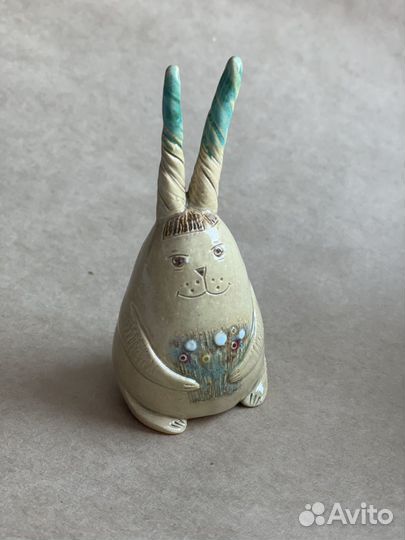 Зайчик керамический