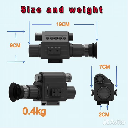 Монокуляр Megaorei m5-35-940