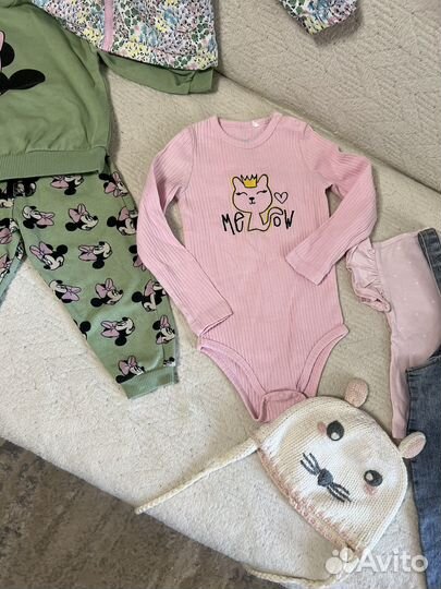 Одежда пакет на девочку 80, 86, 92