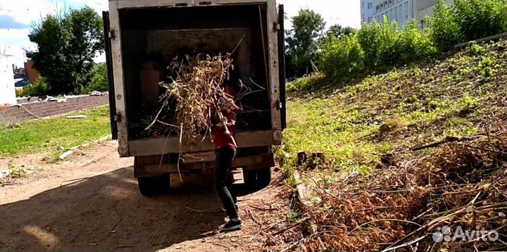 Вывоз мусора, Газель, Камаз Демонтаж Спил деревьев