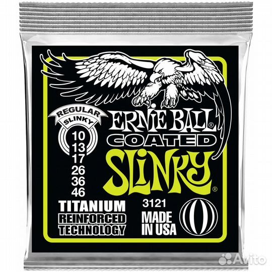 Ernie ball 3121 Slinky RPS Coated Titanium