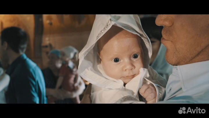 Видеосъёмка крещения