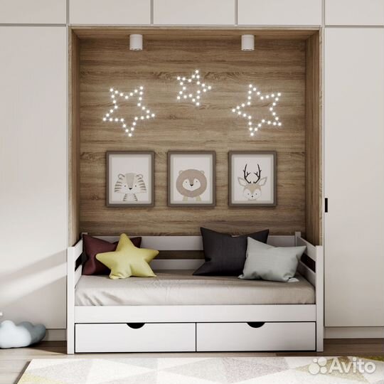 Детская кровать от 3 лет новая