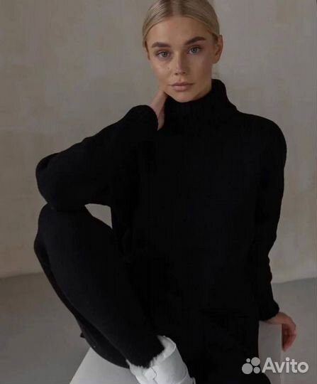 Костюм двойка свитер и лосины